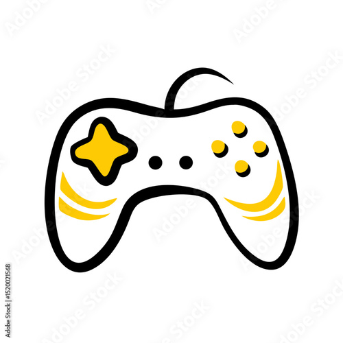 gaming setup vector icon