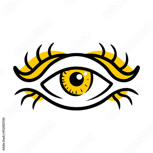 gaze vector icon
