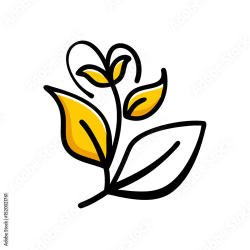 glade vector icon