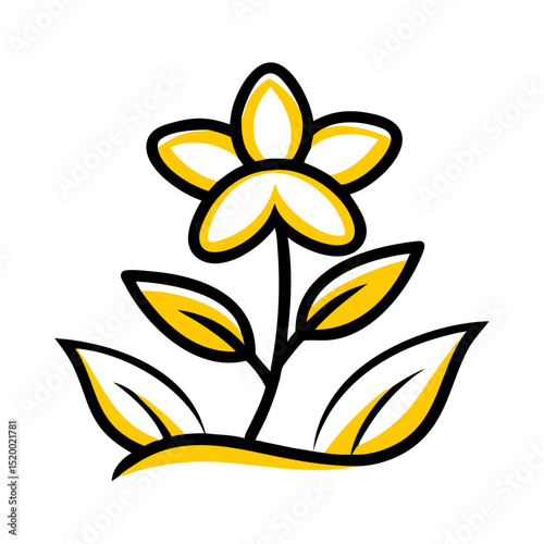 glade vector icon