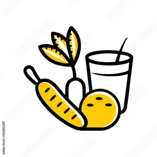healthy diet vector icon