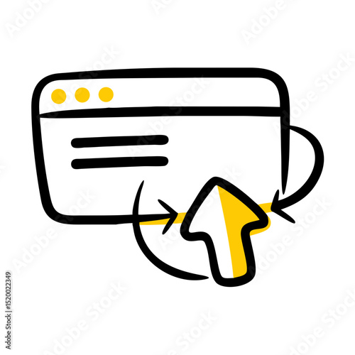 http request vector icon