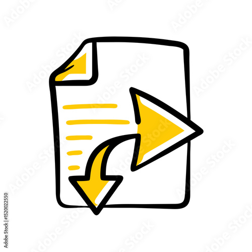 import file vector icon