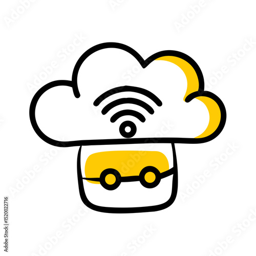 internet of things vector icon
