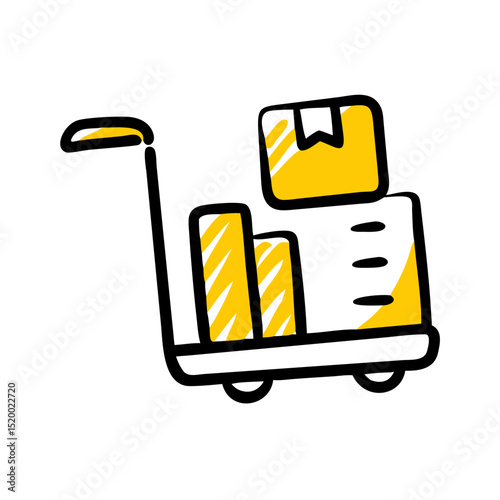 inventory vector icon