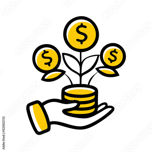 investments vector icon