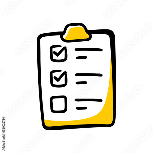 inventory list vector icon