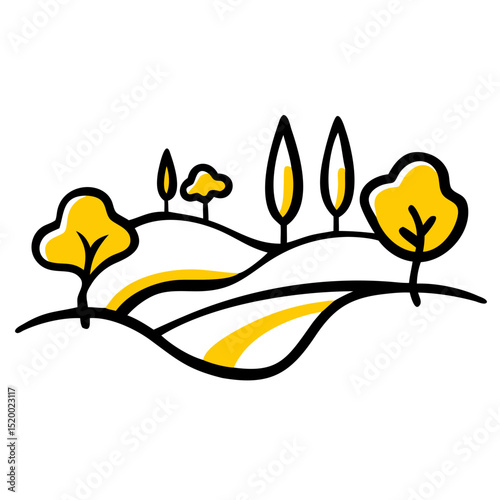 juniperfield vector icon