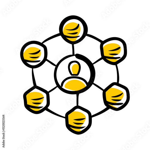 learning hub vector icon