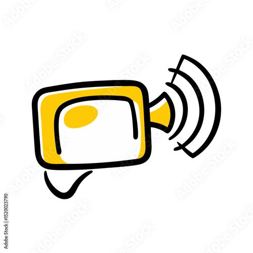 live stream vector icon