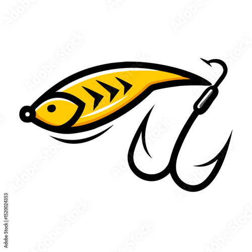 lure vector icon