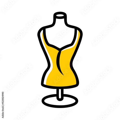 mannequin icon vector icon