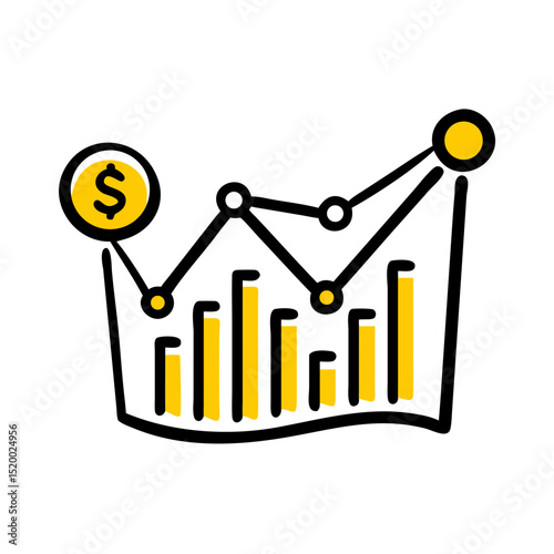 market analysis vector icon