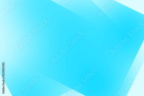 Bright abstract blue background with modern geometric shapes and gradients