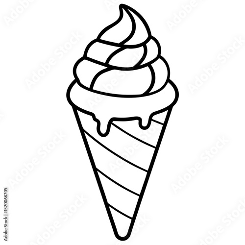 ice cream vector illustration