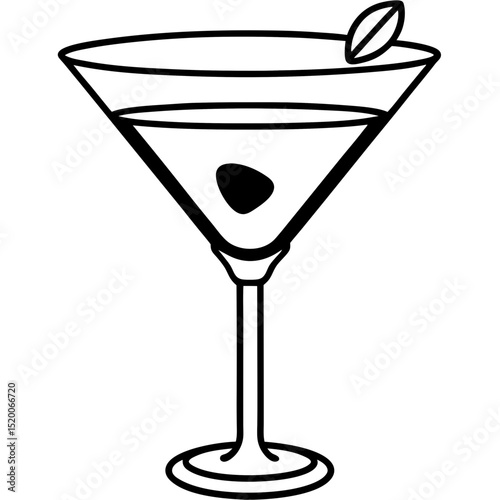 martini glass icon