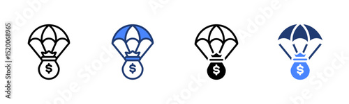 Fund icon sheet multiple style collection