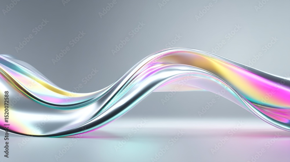 A colorful, flowing wave design with vibrant hues and smooth contours. A colorful, flowing wave design with vibrant hues and smooth contours.