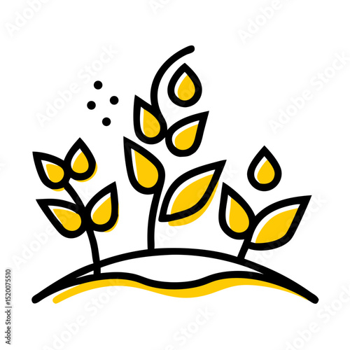 yield vector icon