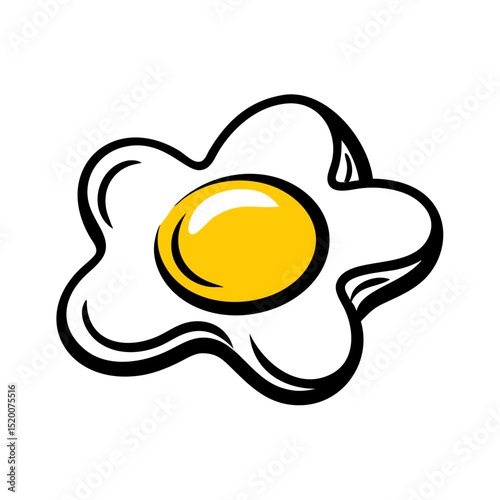 yolk vector icon