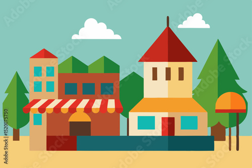 vector illustration of a house