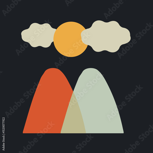 vector illustration of an abstract background