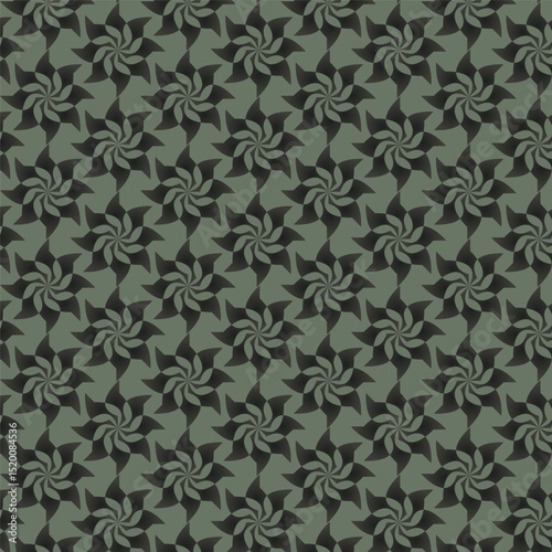 Print  Abstract Seamless repeating  floral  pattern textured geometric black , gray  background vector  modern simple wallpaper, tile , wallpaper, fabric, textile, cards, covers ,banners ,branding .