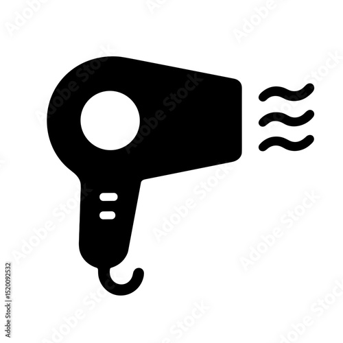 Hair dryer icon
