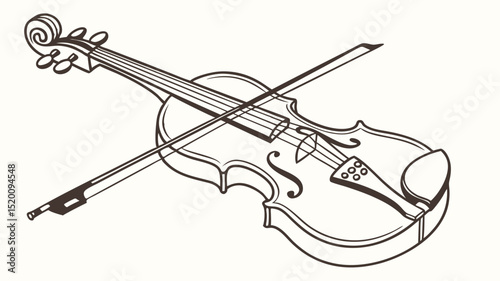 Download violin vector art drawing illustration for music education and creative projects free high quality