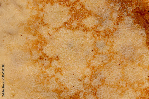 Tableau sur toile The texture of a pancake