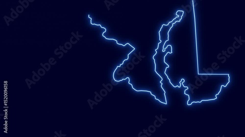 United States Mary Land National Day Animation 4k