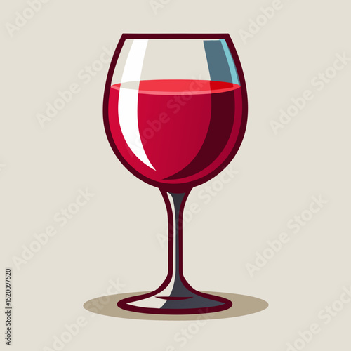 glass of red wine