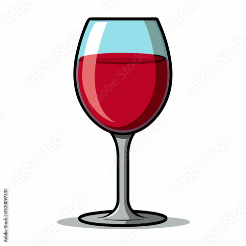 glass of red wine