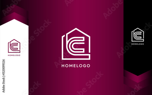 Letter C Home and Building Logo
