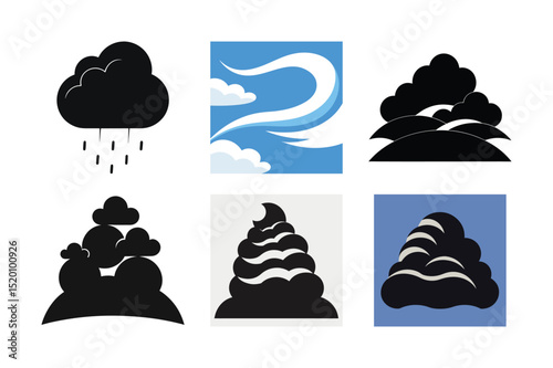 Vintage gentleman and lady winter fashion hat collection vector illustration set
