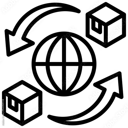 Global Trade Icon