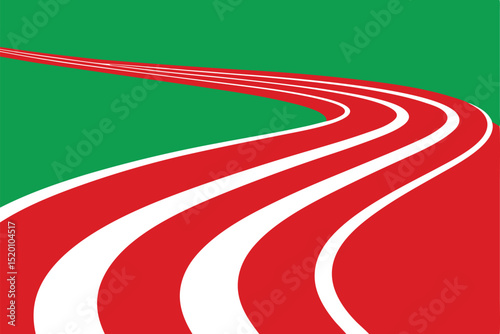 race track and field