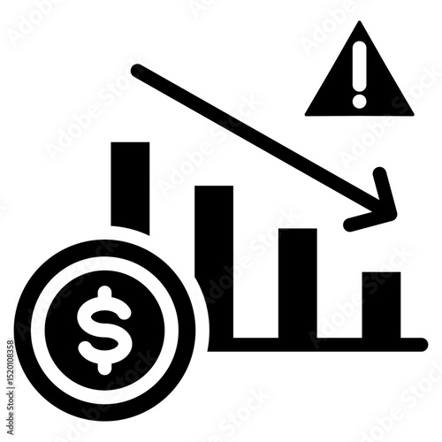 Economic Crisis Icon