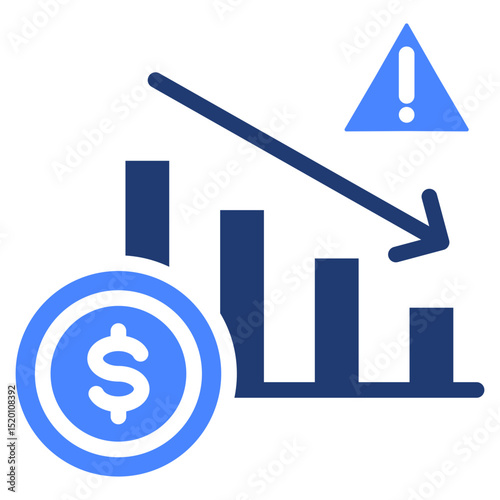 Economic Crisis Icon