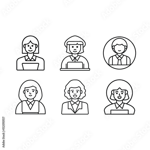 High-quality online teacher icon vector perfect for education and e-learning projects.