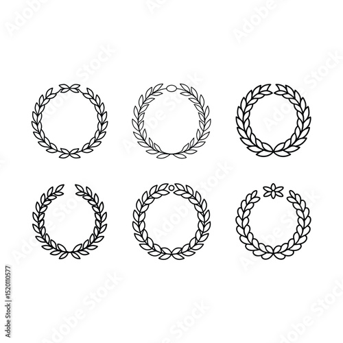 Beautiful wreath vector file perfect for digital design, invitations, and seasonal projects.