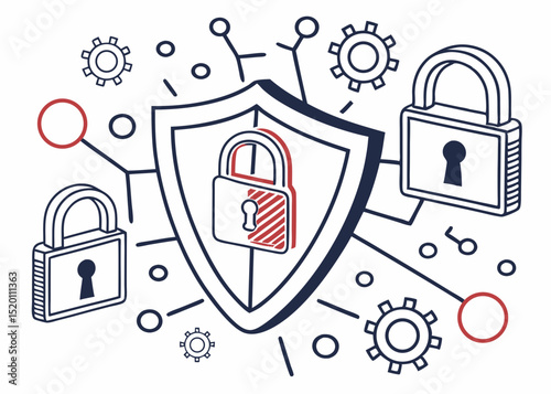 Securing Data Protecting Privacy Shield For Business
