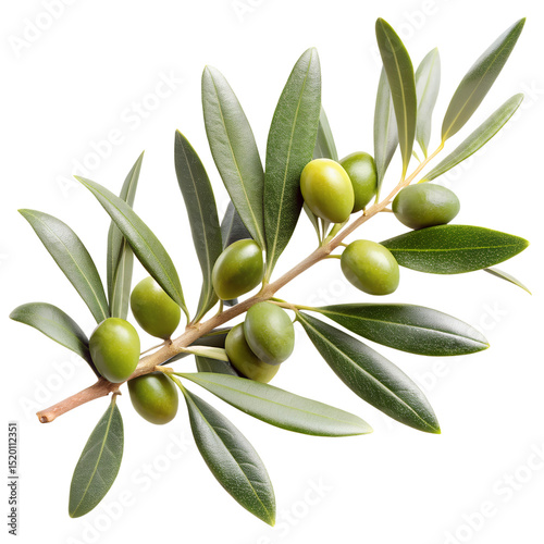 Wallpaper Mural vector illustration of olive branch on transparent background Torontodigital.ca