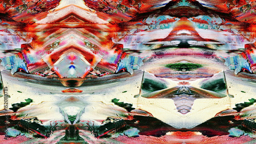 Abstract art background . Hand painting artwork on canvas .
