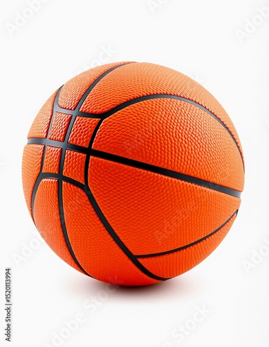 Wallpaper Mural basketball ball isolated on white Torontodigital.ca