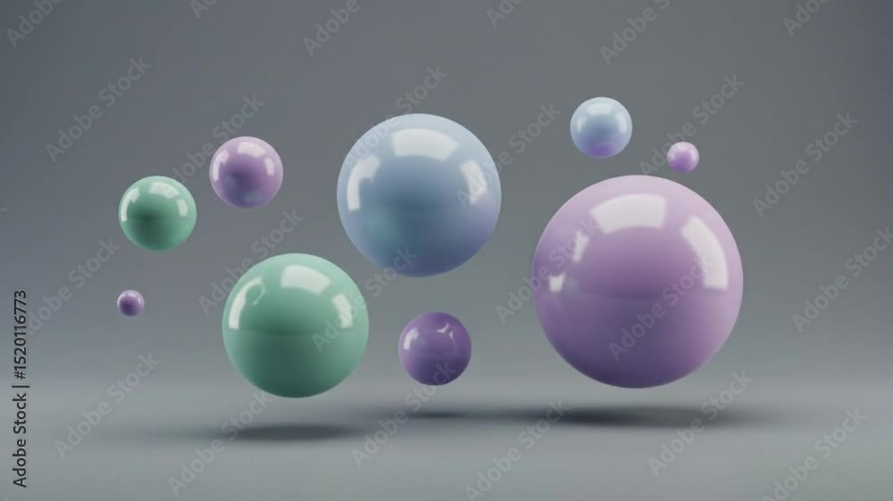 Pastel Orbs Floating in Zero Gravity: An ethereal collection of pastel-colored orbs floats effortlessly, creating a calming visual experience. Pastel Orbs Floating in Zero Gravity: An ethereal collection of pastel-colored orbs floats effortlessly, creating a calming visual experience.