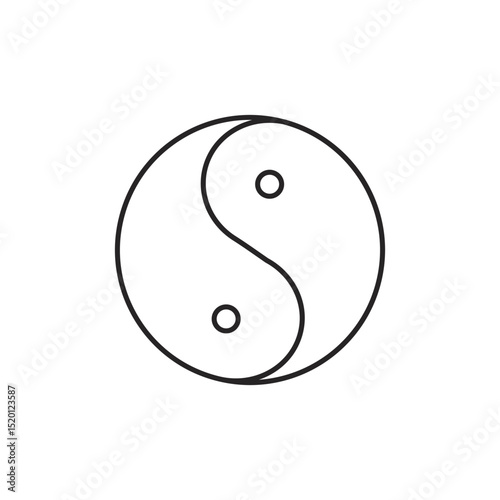 Meditation Practice Yoga and Zen icon. Relaxation Inner Peace Self-knowledge Inner Concentration Editable Stroke Line icons collection