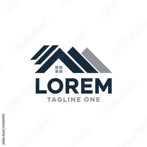 Home Logo Design Vector, Simple House Logo Design