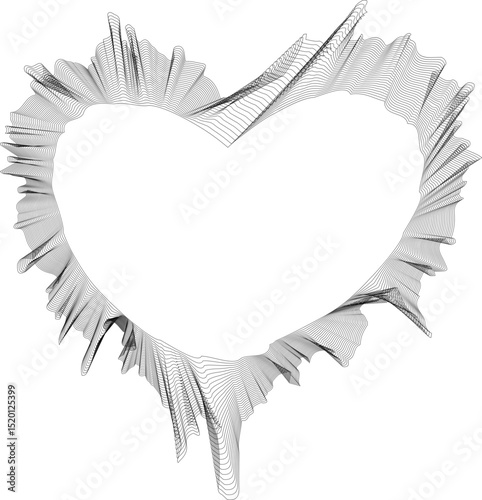 Circular shape with a central hollow and fine linear rays dispersed outward in a soft splatter arrangement.