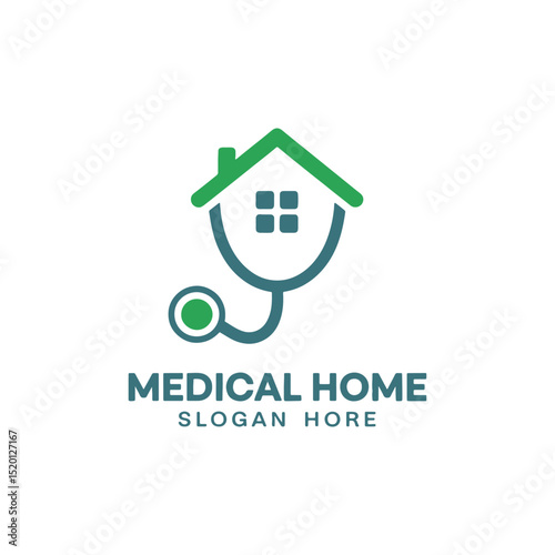 Doctor Home Logo Design Vector, Unique and Professional Doctor Home Logo design